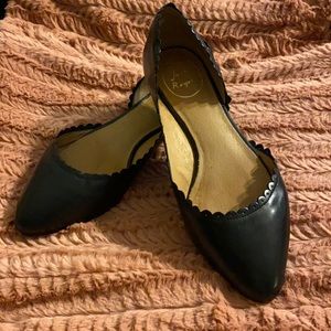 Jack Rogers scalloped flats
